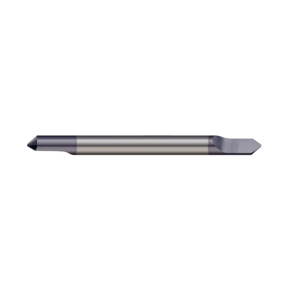 Engraving Cutter, Tipped Off, Double Ended, 0.1250" (1/8) Shank dia, Included Angle: 30 Degrees